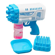 36-Hole Bubble Gun Bazooka for Kids | Automatic Bubble Blower Toy Machine | Colorful Bulbulay Maker Gift for Boys & Girls (3–12 Years)