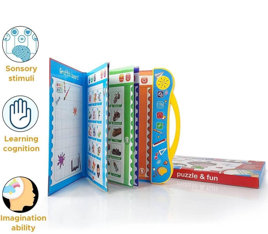 E Book for Kids Early Education Educational Toys | Intelligence Book for Kids