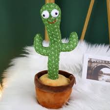 Dancing Cactus Toy: Rechargeable Talking Singing Cactus Toy for Kids